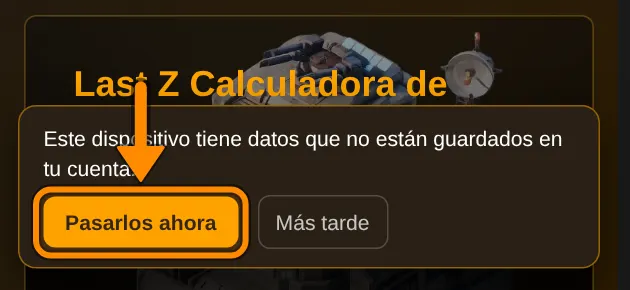 Mientras existan esos datos, abajo aparece este aviso. Pasarlos ahora te lleva directamente al lugar correcto.